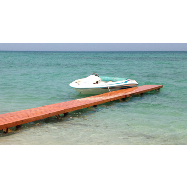 The first pier built